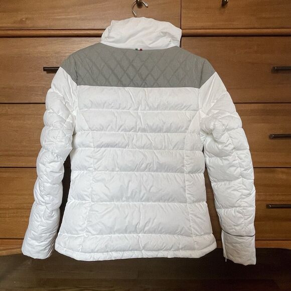 Puma Fomula 1 Scuderia Ferrari Down Jacket Medium White Puffer - Picture 2 of 9